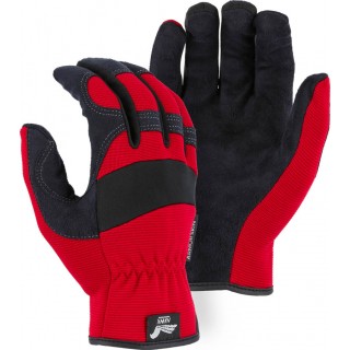 2136R Majestic® Red Armor Skin™ Mechanics Glove with Knit Back